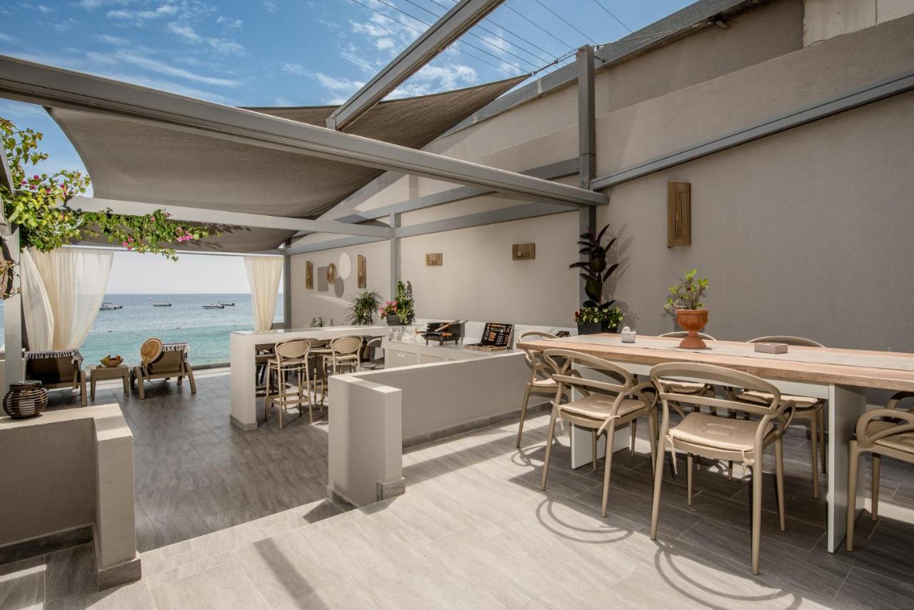 Buganvilla-Sea Front Villas Agia Pelagia Exterior foto