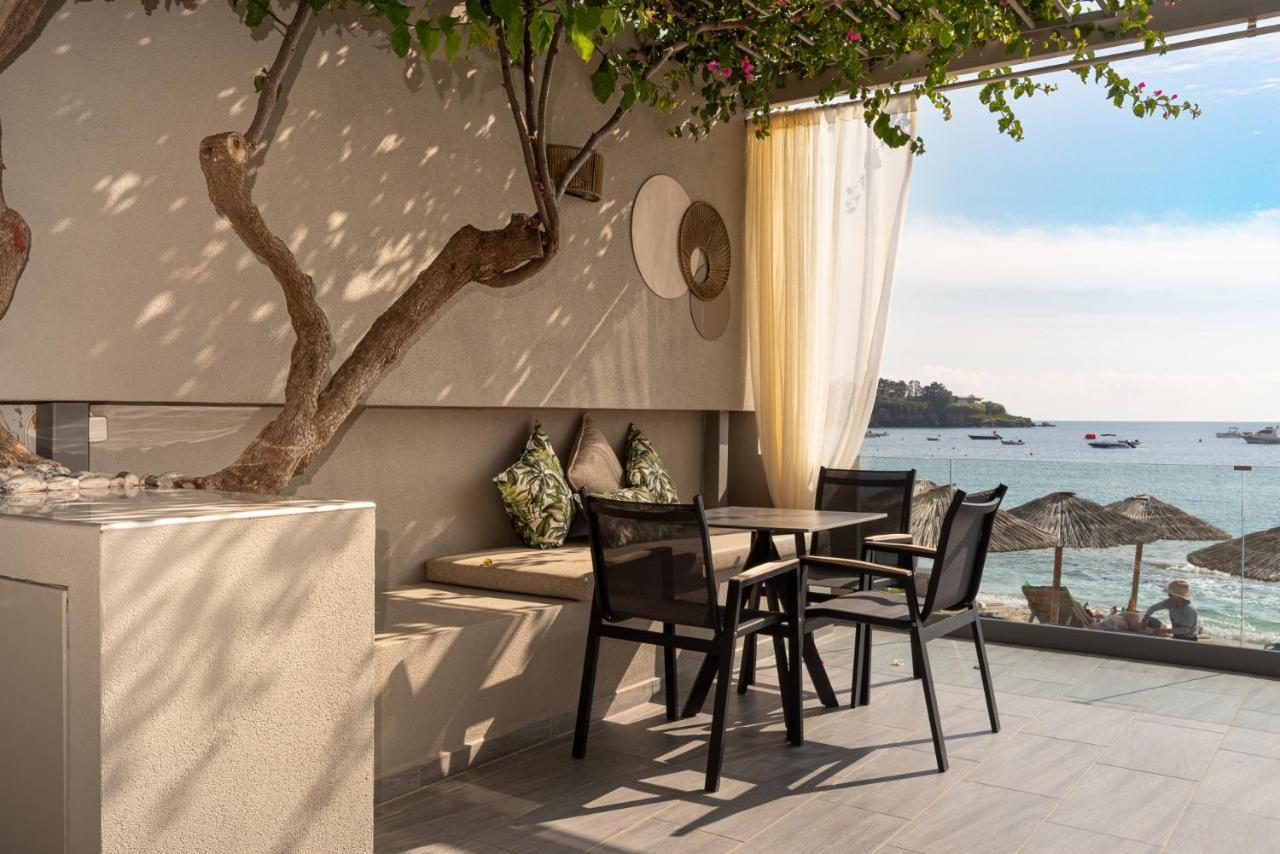 Buganvilla-Sea Front Villas Agia Pelagia Exterior foto