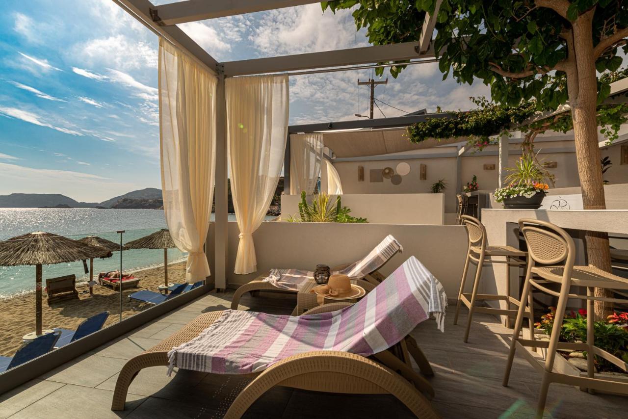Buganvilla-Sea Front Villas Agia Pelagia Exterior foto